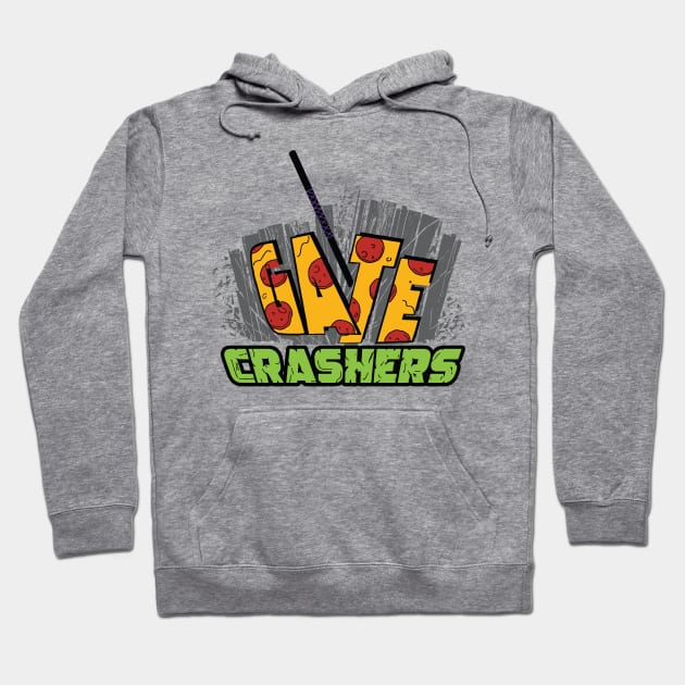 GateCrashers Turtle Power Logo (Staff) Hoodie by GateCrashers